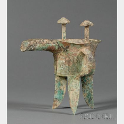 Archaic Bronze Ritual Vessel