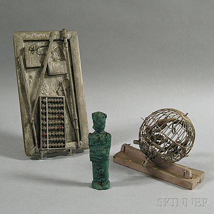 May Wilson (American, 1905-1986) Three Found Object Assemblages: York