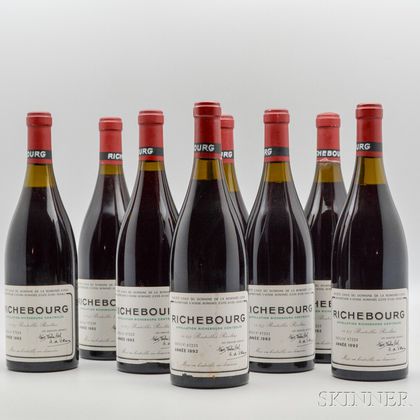 Domaine de la Romanee Conti Richebourg 1992, 8 bottles 