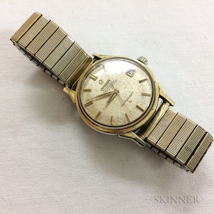 Omega 14kt Gold Men's "Constellation" Wristwatch