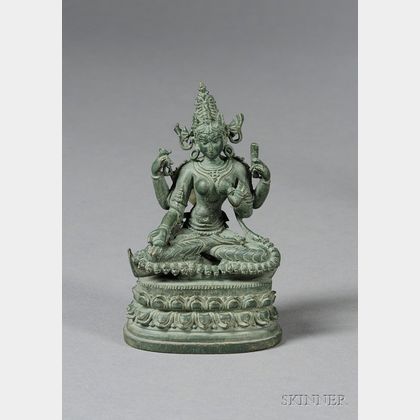 Bronze Image of Prajnaparamita
