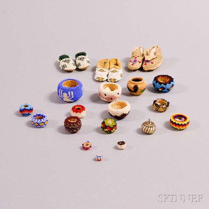 Nineteen Miniature Items