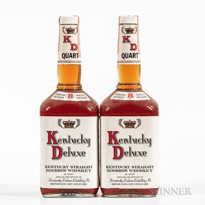 Kentucky Deluxe 8 Years Old, 2 quart bottles 
