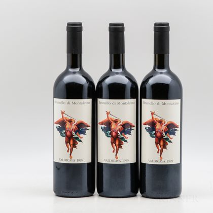 Valdicava Brunello di Montalcino 1999, 3 bottles 