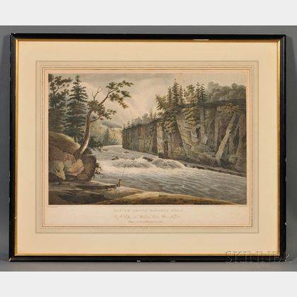 After William Guy Wall (American, 1792-1864) Rapids above Hadleys Falls