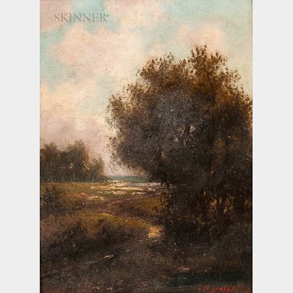 John Henry Dolph (American, 1835-1903) Landscape