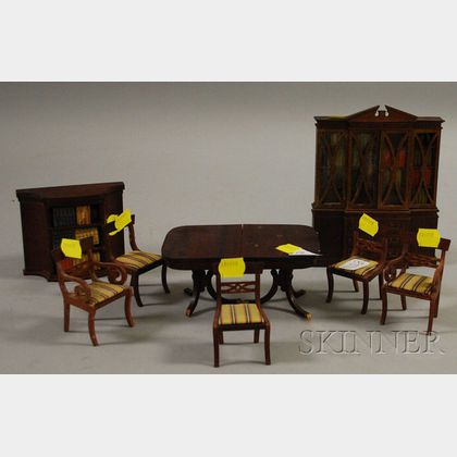 Group of Dollhouse Furniture