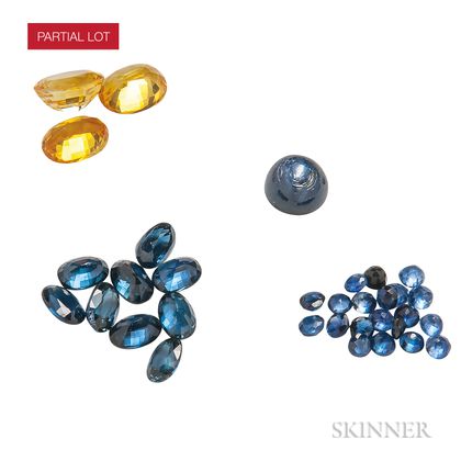 Group of Unmounted Sapphires