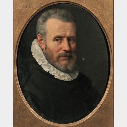 Sold at auction Continental School, 17th Century Portrait of a Man in a ...