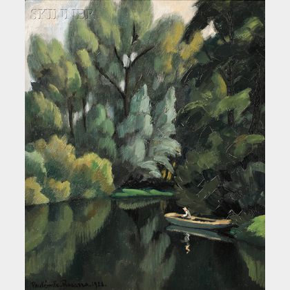 Paul-Émile Pissarro (French, 1884-1972) L'Epte à Dangu