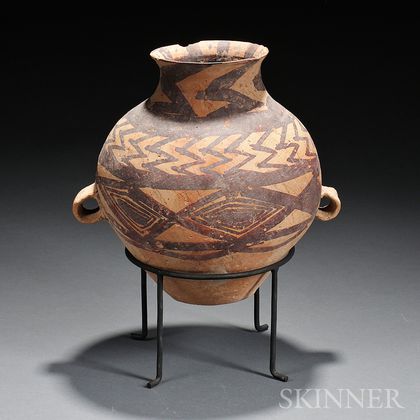 Painted Archaic-style Pottery Jar