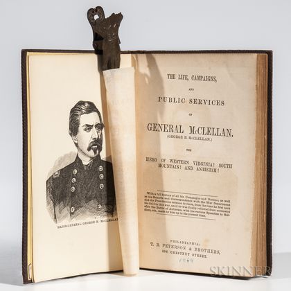 The Life, Campaigns, and Public Services of General McClellan , Jonathan V. Nicolay's Copy.