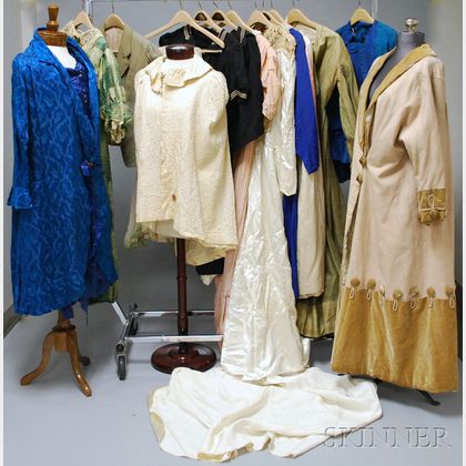 Assorted Group of Antique and Vintage Clothing