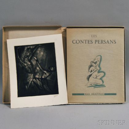 Max Deauville (1881-1966) Les Contes Persans