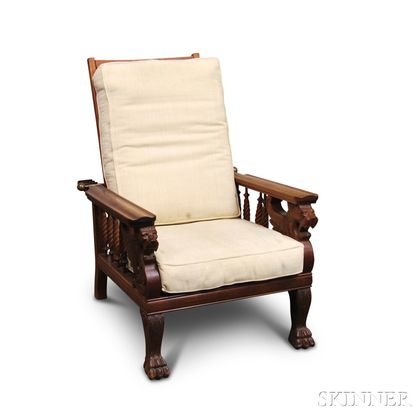 Windsor-style Armchair and Morris Chair