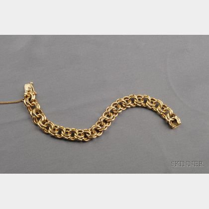 14kt Gold Curb Link Bracelet