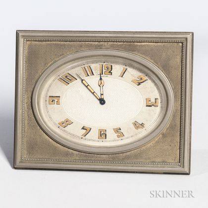 Art Deco Cartier Desk Clock 