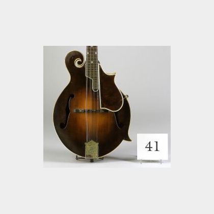 American Mandolin, Gibson Mandolin-Guitar Company, Kalamazoo, 1924, Model F-5