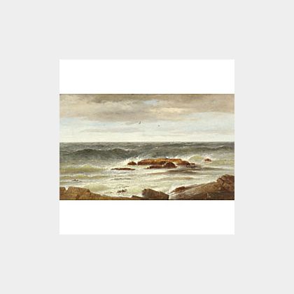 Robert Swain Gifford (American, 1840-1905) Isles of Shoals, The Coast of New Hampshire