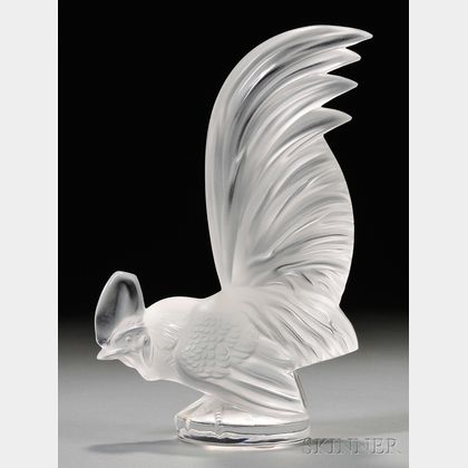 Lalique Rooster Figure