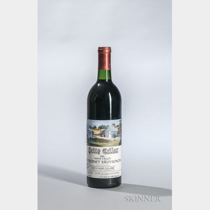 Heitz Cellars Cabernet Sauvignon Marthas Vineyard 1985, 1 bottle 