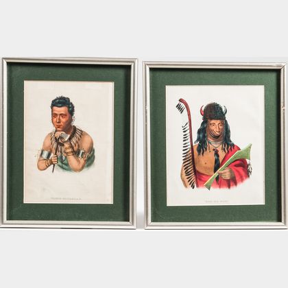 History of American Tribes Prints After Charles Bird King