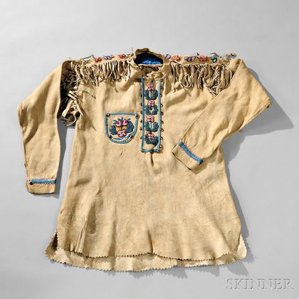 Northern Plains Beaded Hide "Scout" Shirt