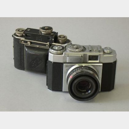 Nine German 35mm. Cameras