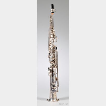 American Soprano Saxophone, Buescher, Elkhart, 1925
