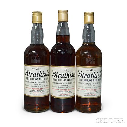 Mixed Strathisla, 3 750ml bottles 