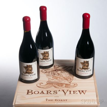 Boars View (Schrader Cellars) Pinot Noir, 6 bottles (owc) 