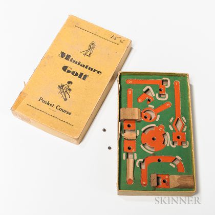Miniature Golf Pocket Course Game