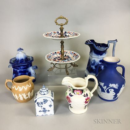 Seven Pieces of English Ceramics