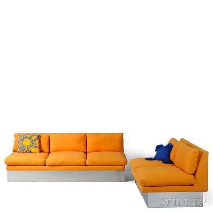 Milo Baughman Sectional Sofa 