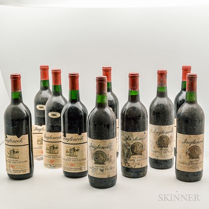 Inglenook Cabernet Sauvignon 1967, 10 bottles 