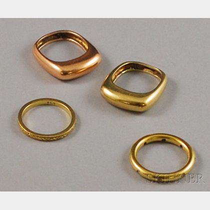 Four Gold Bands