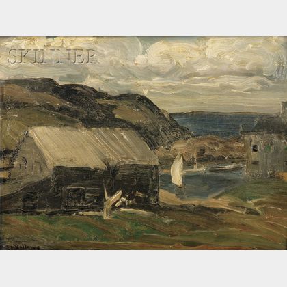 George Wesley Bellows (American, 1882-1925) Fresh Sky