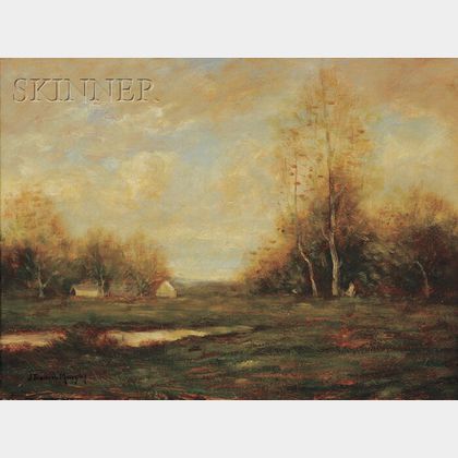 John Francis Murphy (American, 1853-1921) Autumn Landscape