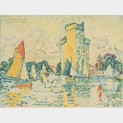 Jacques Villon (French, 1875-1963),After Paul Signac (French, 1863-1935) Le Port de la Rochelle