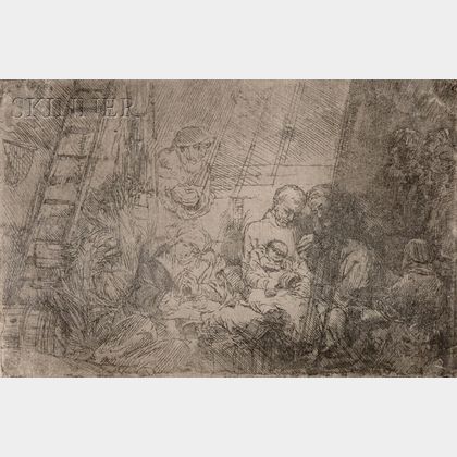 Rembrandt van Rijn (Dutch, 1606-1669) The Circumcision in the Stable