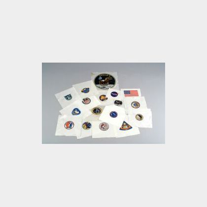 Collection of Printed Patch Samples from NASA