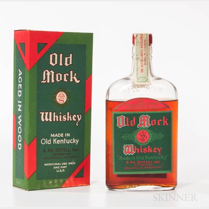 Old Mork 17 Years Old 1916, 1 pint bottle (oc) 