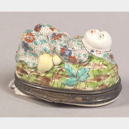 French Porcelain Japonesque Snuff Box