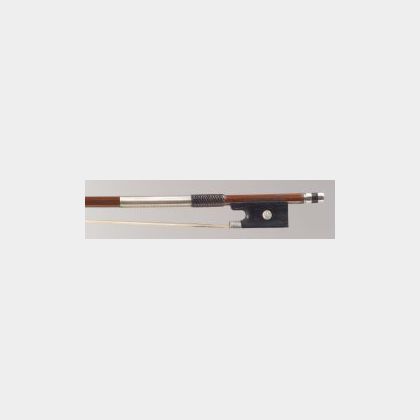 French Silver Mounted Violin Bow