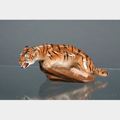 Royal Doulton Tiger on a Rock
