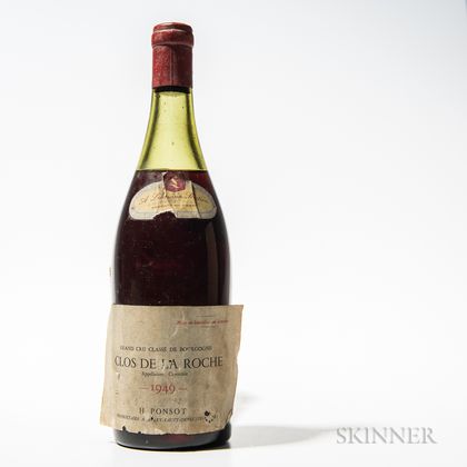 H. Ponsot Clos de la Roche 1949, 1 bottle 