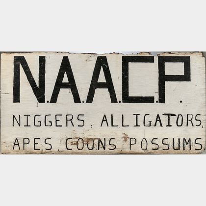 NAACP Sign