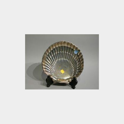 Gorham Sterling Silver Scallop Shell-form Dish. 