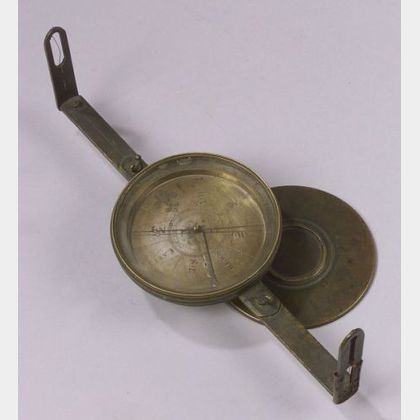 Brass Surveyor's Compass by William King