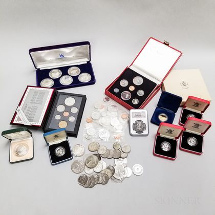 Group of World Coins and Sets